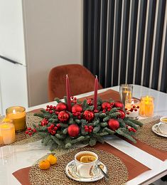 Композиция "Enchanting" с нобилисом и шариками