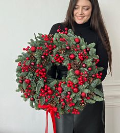 Венок "Crystal Winter"