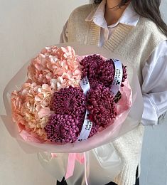 Букет "Винное сияние"