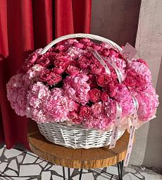 Композиция "Розовое солнце"